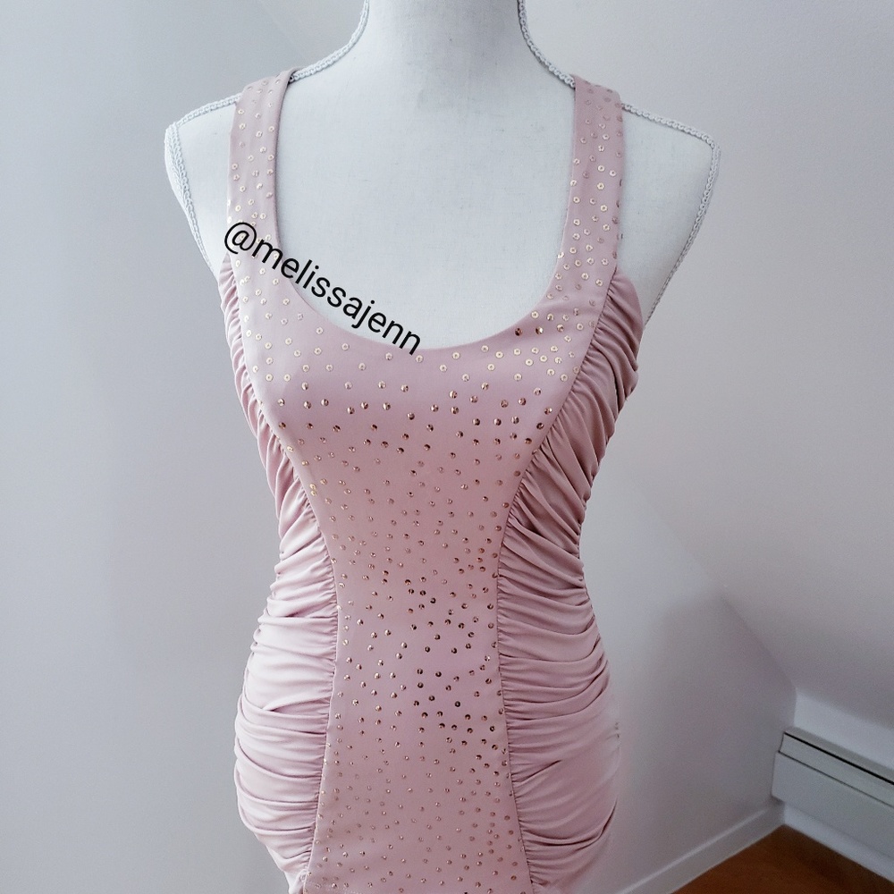 Sequin Racerback Top